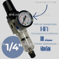 Фильтр масловлагоотделитель AW2000 -02 - st-e.info - Новосибирск