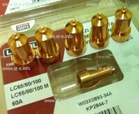 Сопло контактное для плазмотрона LC65/80/100 строжка арт. W03X0893-39A - st-e.info - Новосибирск