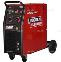 Полуавтомат Lincoln Electric Powertec 205C для сварки - st-e.info - Новосибирск