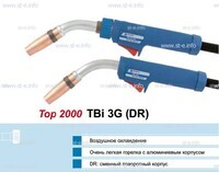 Горелка для полуавтоматической сварки TBi 3G-blue-ESG, длина 3 метра - st-e.info - Новосибирск