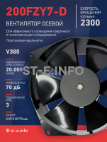 Вентилятор  200FZY7-D  - st-e.info - Новосибирск