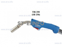 Горелка для полуавтоматической сварки TBi 250-blue-ESG, длина 4 метра - st-e.info - Новосибирск