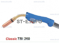 Горелка для полуавтоматической сварки TBi 260-blue-ESG, длина 4 метра - st-e.info - Новосибирск