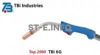 Горелка для полуавтоматической сварки TBI 6G-S-blue-ESG, длина 4 метра - st-e.info - Новосибирск