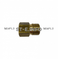 Переходник с М14*1.5 на М16*1.5 - st-e.info - Новосибирск