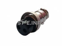 Розетка кабельная GX16-2 - st-e.info - Новосибирск