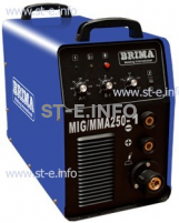Сварочный инверторный полуавтомат BRIMA MIG/MMA 250-1 (220) - st-e.info - Новосибирск