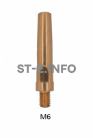 Наконечник М6*45*1,6 (для горелки qtb-500) Panasonic - st-e.info - Новосибирск