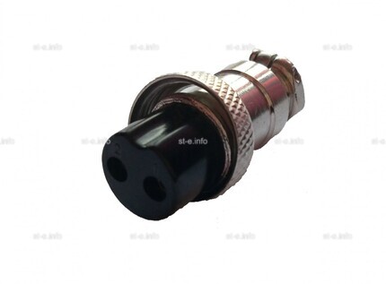 Розетка кабельная GX16-2 - st-e.info - Новосибирск