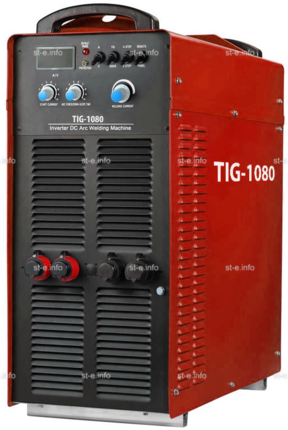 Сварочный аппарат для аргонодуговой сварки TIG-1080 - st-e.info - Новосибирск