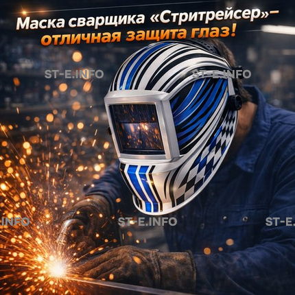 Маска сварщика хамелеон "Стритрейсер" (YXE-958I PRO) - st-e.info - Новосибирск