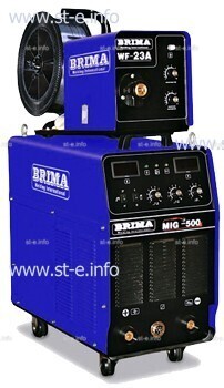 Сварочный инверторный полуавтомат Brima MIG-500 - st-e.info - Новосибирск
