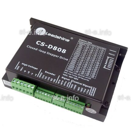  Серводрайвер шаговый CS-D808 Leadshine - st-e.info - Новосибирск